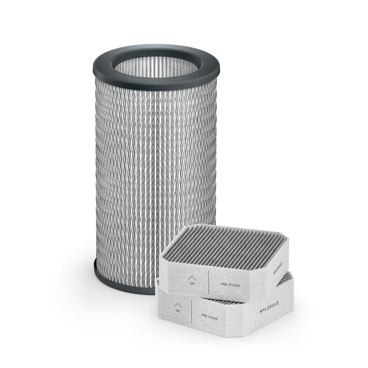 One Air PECO-Filter and two Air pre-filtros